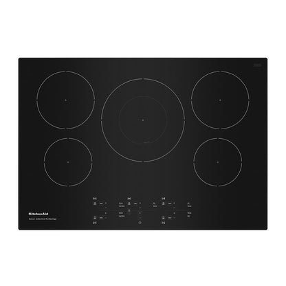 Kitchenaid KCIG550JBL 30-Inch 5-Element Sensor Induction Cooktop