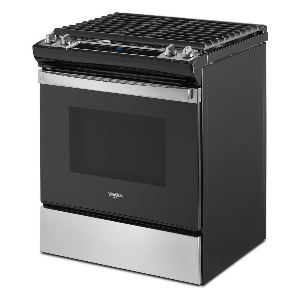 Whirlpool WEG515S0LS 5.0 Cu. Ft. Whirlpool® Gas Range with Frozen Bake™ Technology