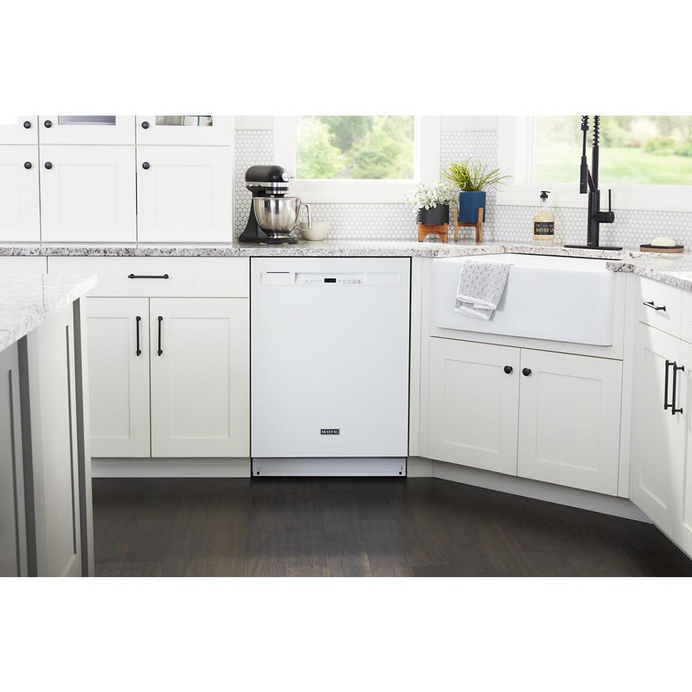 Maytag MDB4949SKW 24 Front Control Dishwasher with Dual Power Filtration and PowerBlast® Cycle - 50 dBA