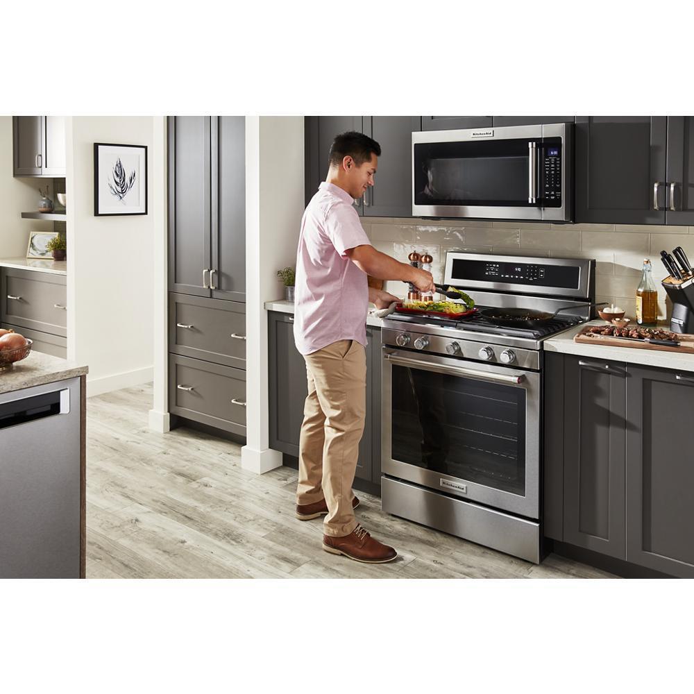 Kitchenaid 30-Inch 5-Burner Gas Convection Range