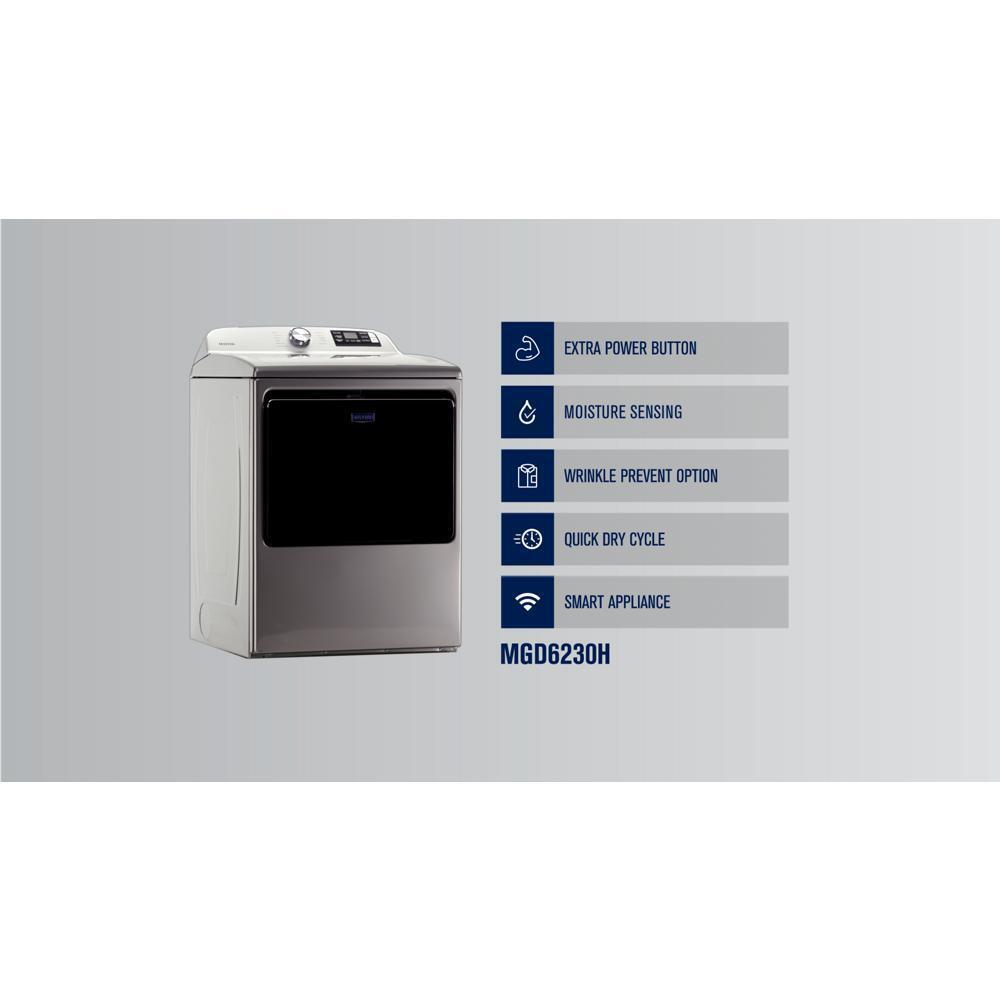 Maytag MGD6230HC Smart Top Load Gas Dryer with Extra Power - 7.4 cu. ft.