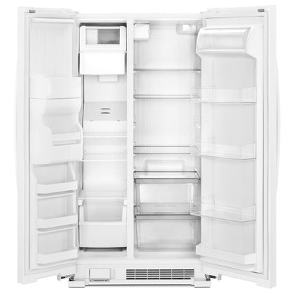 Whirlpool WRS331SDHW 33-inch Wide Side-by-Side Refrigerator - 21 cu. ft.