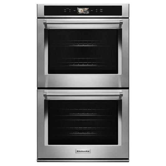 Kitchenaid KODE900HSS Smart Oven+ 30" Double Oven with Powered Attachments