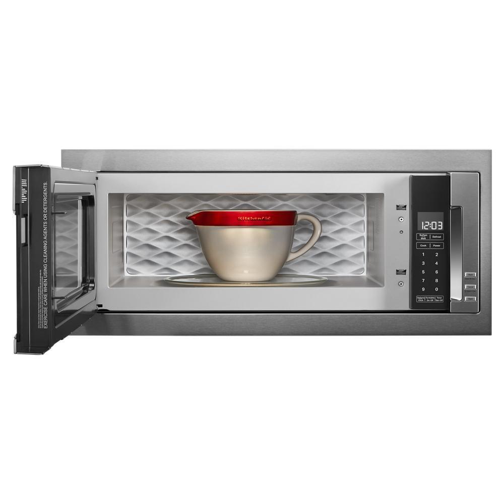 Kitchenaid KMBT5011KSS 1000 Watt Built-In Low Profile Microwave with Slim Trim Kit