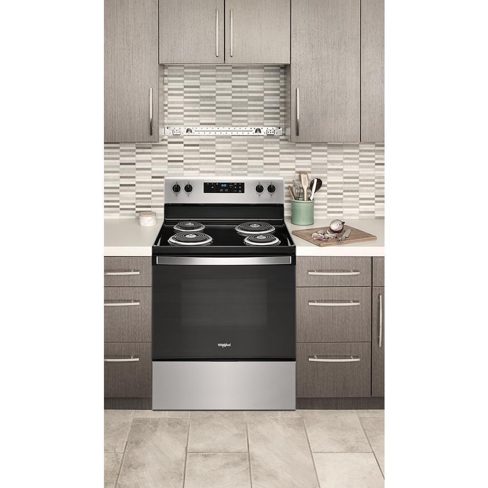 Whirlpool WFC315S0JS 4.8 cu. ft. Electric Range with Keep Warm setting