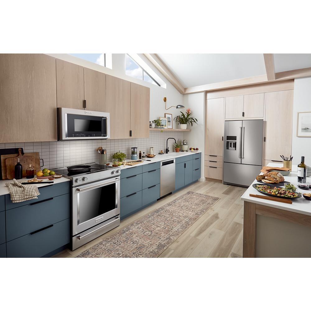 Kitchenaid KRFF577KPS 26.8 Cu. Ft. Standard-Depth French Door Refrigerator with Exterior Ice and Water Dispenser