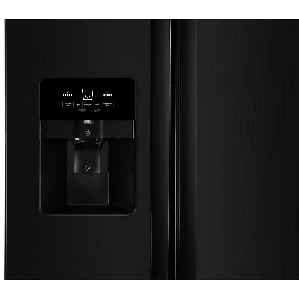 Whirlpool WRS321SDHB 33-inch Wide Side-by-Side Refrigerator - 21 cu. ft.