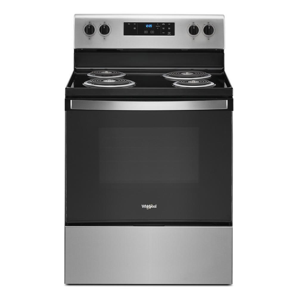 Whirlpool WFC150M0JS 4.8 cu. ft. Electric Range with Keep Warm setting
