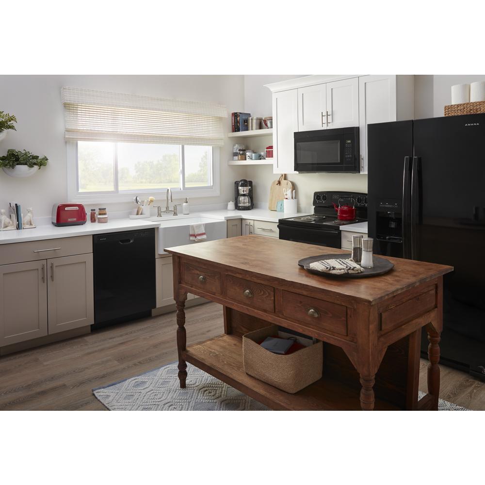Amana AMV2307PFB 1.6 Cu. Ft. Over-the-Range Microwave with Add 0:30 Seconds - Black