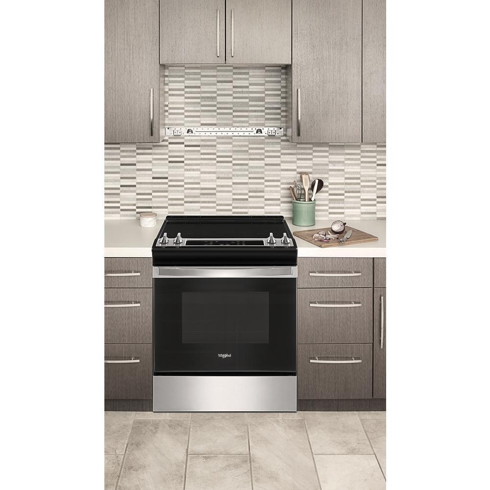 Whirlpool WEE515S0LS 4.8 Cu. Ft. Whirlpool® Electric Range with Frozen Bake™ Technology