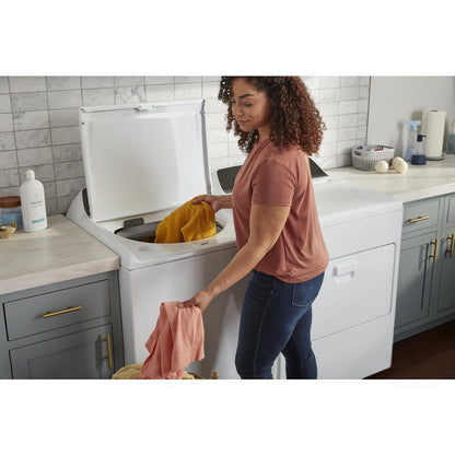 Whirlpool WGD5010LW 7.0 Cu. Ft. Top Load Gas Moisture Sensing Dryer