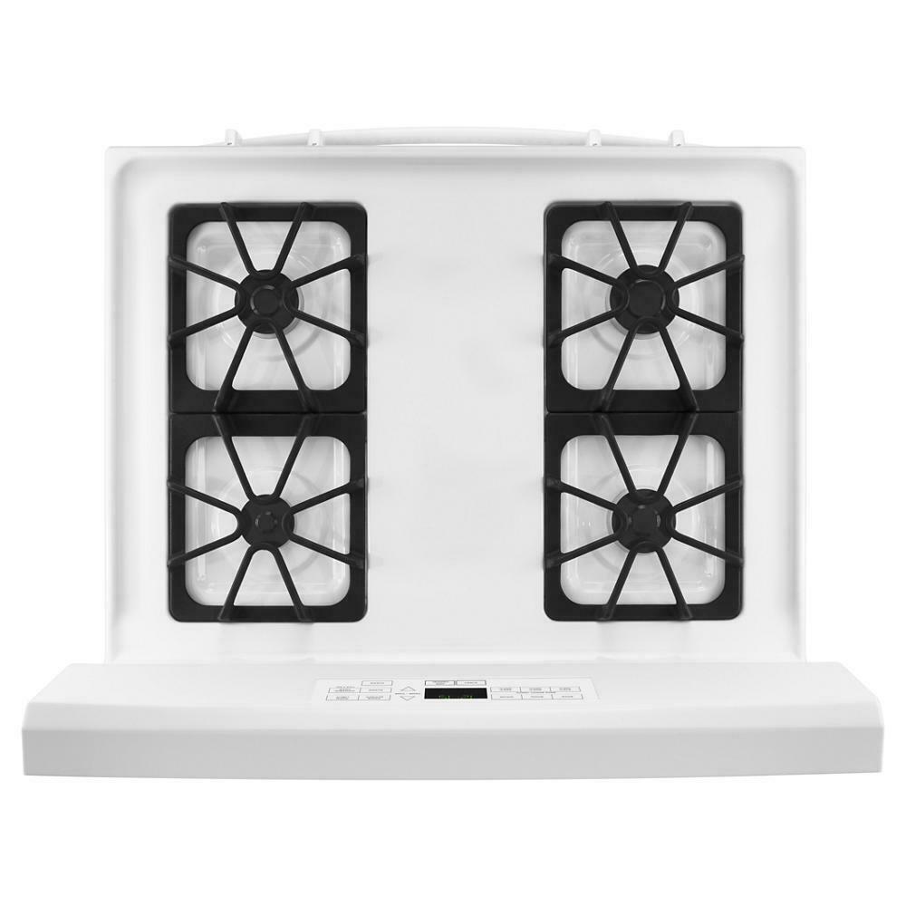 Amana AGR6603SFW 30-inch Gas Range with Self-Clean Option