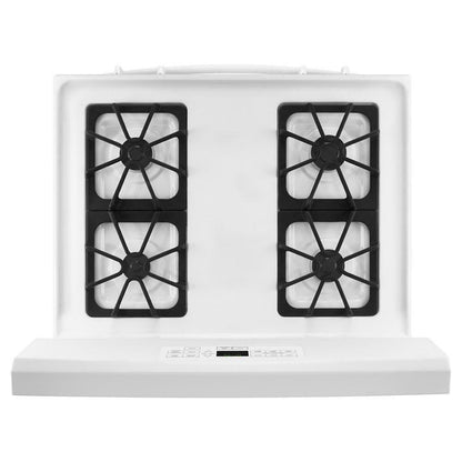 Amana AGR6603SFW 30-inch Gas Range with Self-Clean Option