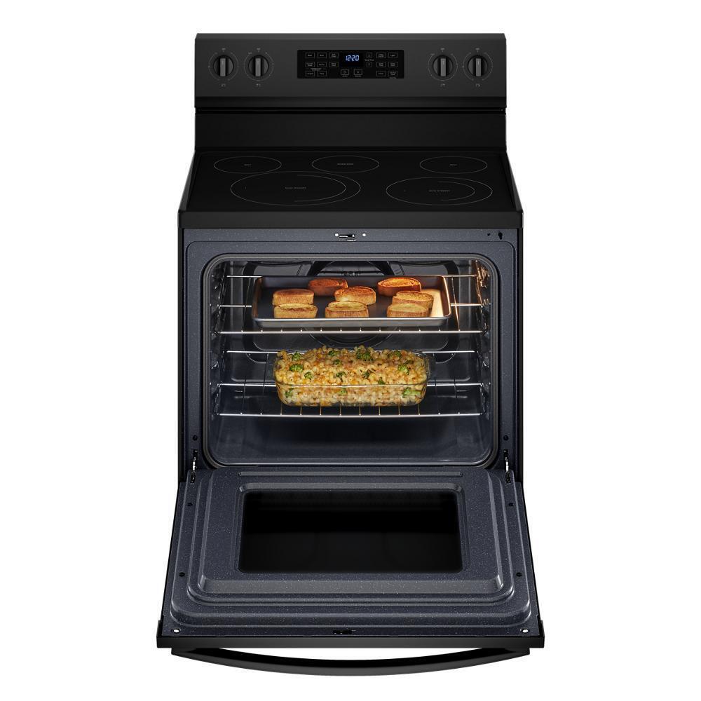 Whirlpool WFE550S0LB 5.3 Cu. Ft. Whirlpool® Electric 5-in-1 Air Fry Oven