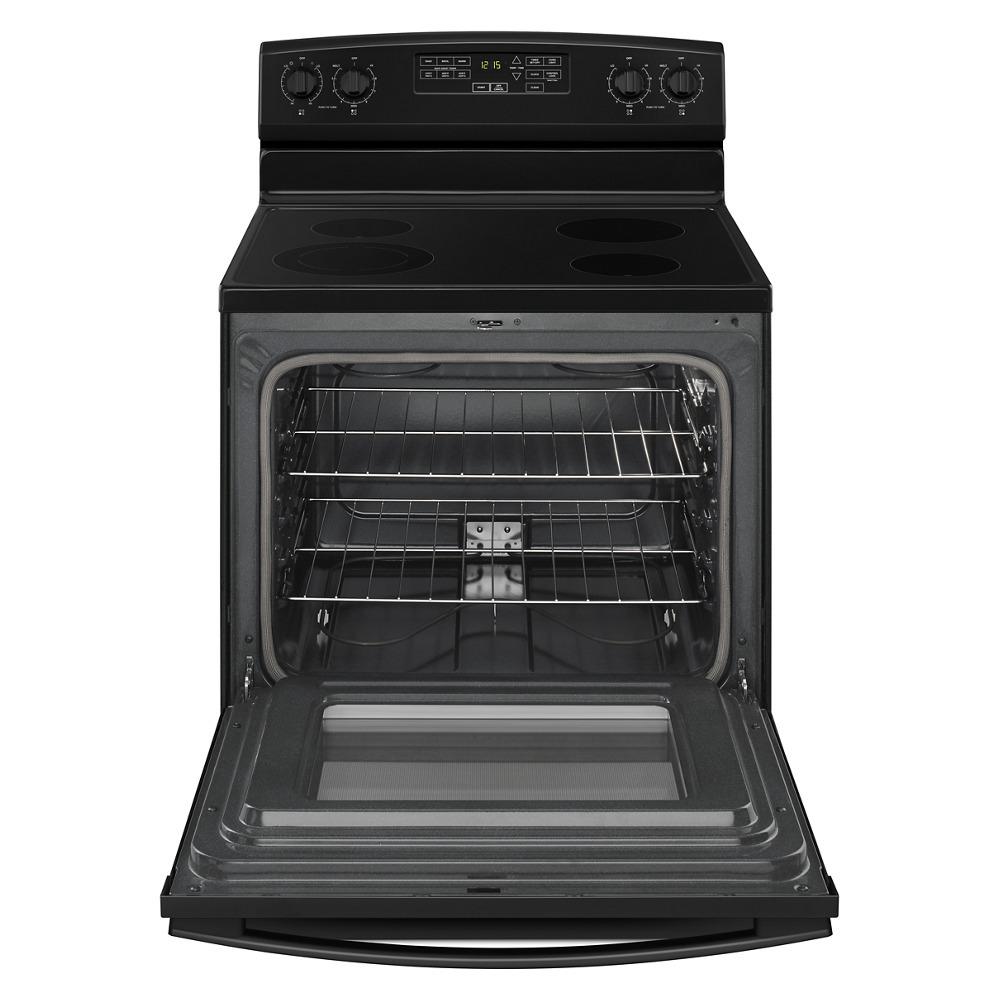 Amana AER6603SFB 30-inch Amana® Electric Range with Extra-Large Oven Window