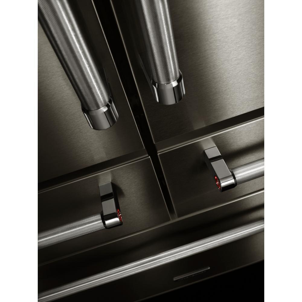 Kitchenaid KRMF706EBS 25.8 Cu. Ft. 36" Multi-Door Freestanding Refrigerator with Platinum Interior Design and PrintShield™ Finish