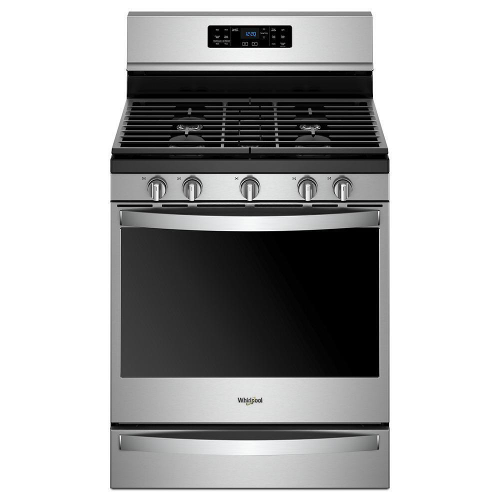 Whirlpool 5.8 cu. ft. Freestanding Gas Range with Frozen Bake™ Technology