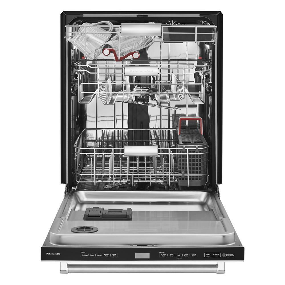 Kitchenaid KDTM804KPS 360(degree) Max Jets™ Third Rack Dishwasher with Stainless Steel Third Rack Wash Jets, 44 dBA