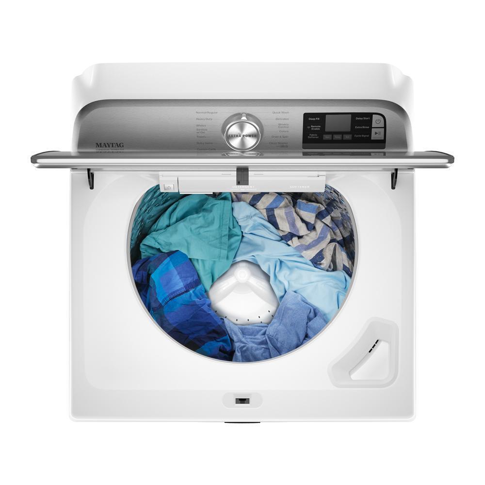 Maytag MVW7232HW Smart Top Load Washer with Extra Power - 5.3 cu. ft.