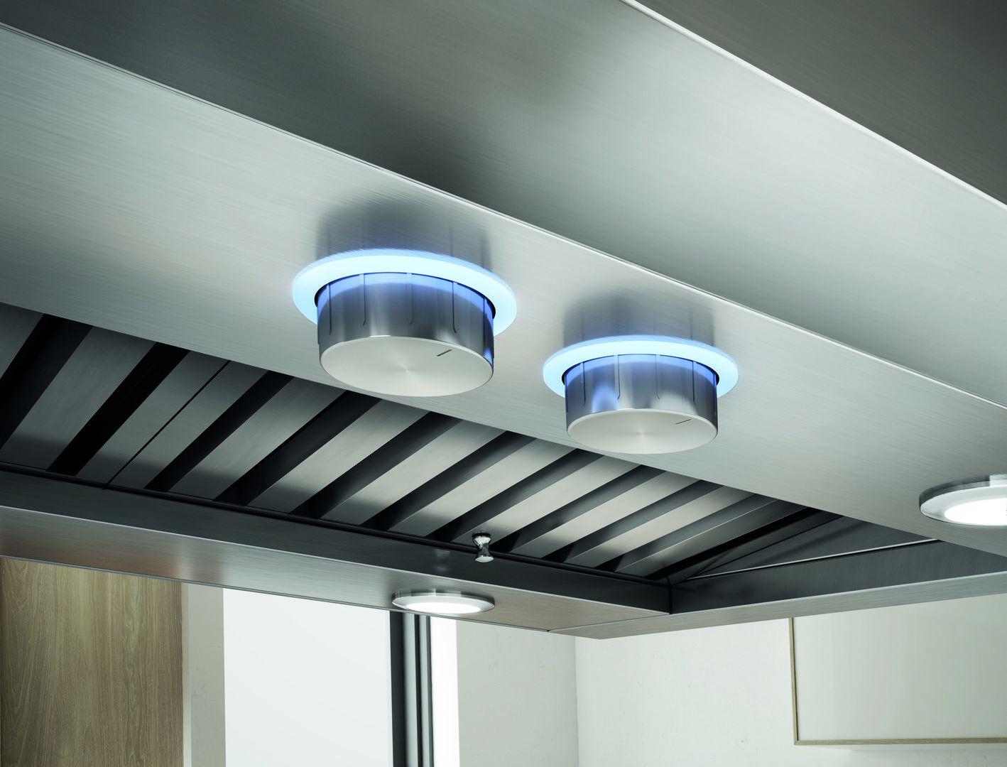 Elica ELI142S2 LEONE IS Island Range Hood 42" wide - 1200CFM