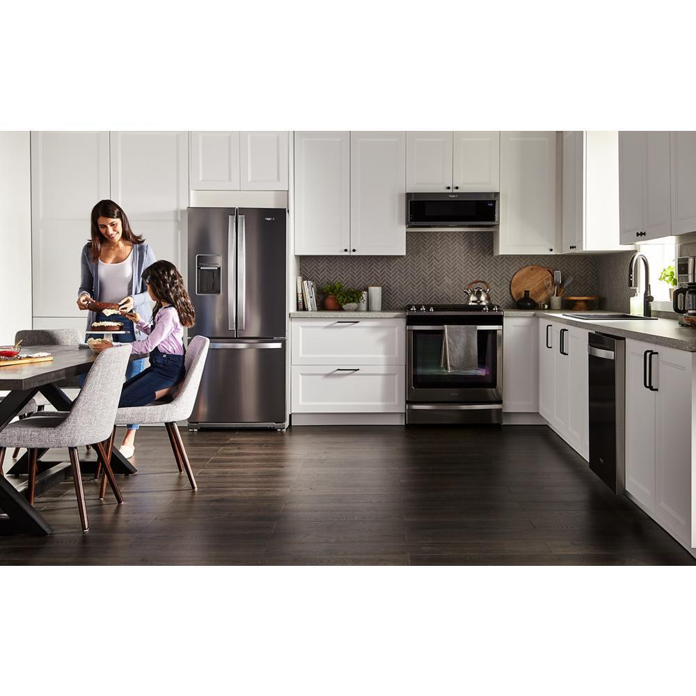 Whirlpool WRF560SEHZ 30-inch Wide French Door Refrigerator - 20 cu. ft.