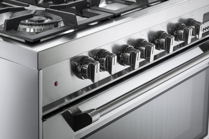Verona VPFSGE365SS Prestige 36" Dual Fuel Single Oven Range - Stainless Steel