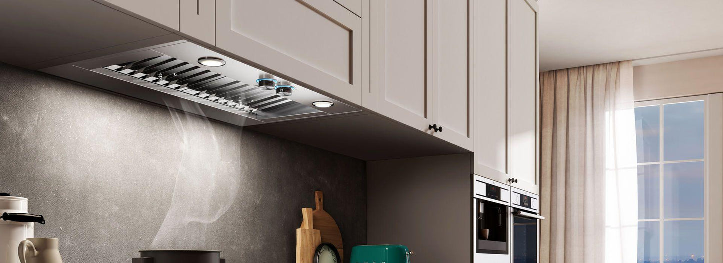 Elica EAR146S4 AREZZO Insert Range Hood 46 1/2 wide - 1200CFM