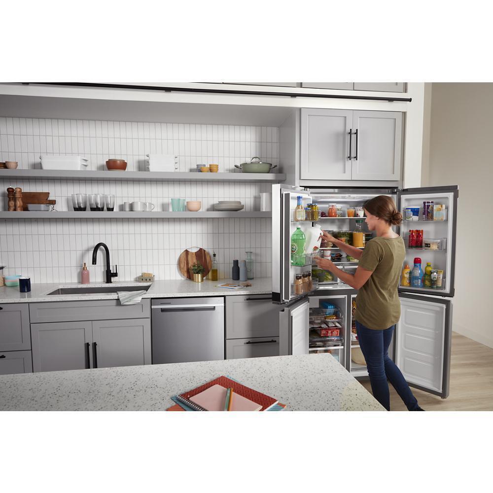 Whirlpool WRQA59CNKZ 36-inch Wide Counter Depth 4 Door Refrigerator - 19.4 cu. ft.