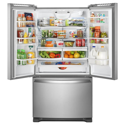 Whirlpool 36-inch Wide French Door Refrigerator with Water Dispenser - 25 cu. ft.