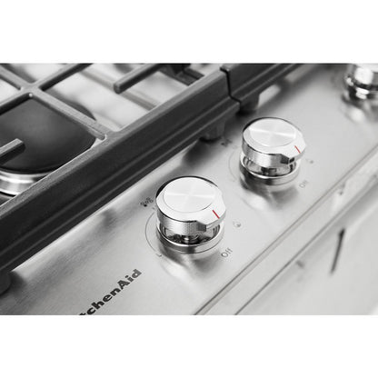 Kitchenaid KCGS550ESS 30" 5-Burner Gas Cooktop