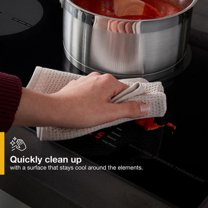 Whirlpool WCI55US4JB 24-Inch Small Space Induction Cooktop