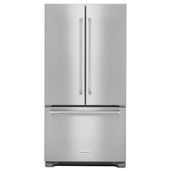 Kitchenaid 22 cu. ft. 36-Inch Width Counter Depth French Door Refrigerator with Interior Dispense