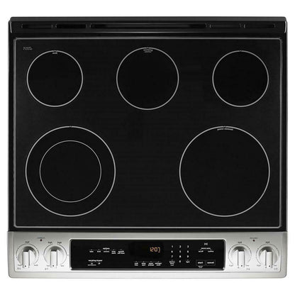 Maytag 30-Inch Wide Slide-In Electric Range With True Convection And Fit System - 6.4 Cu. Ft.