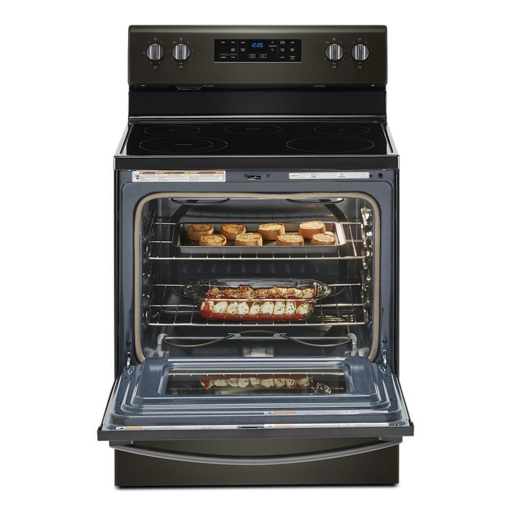 Whirlpool WFE525S0JV 5.3 cu. ft. Whirlpool® electric range with Frozen Bake™ technology
