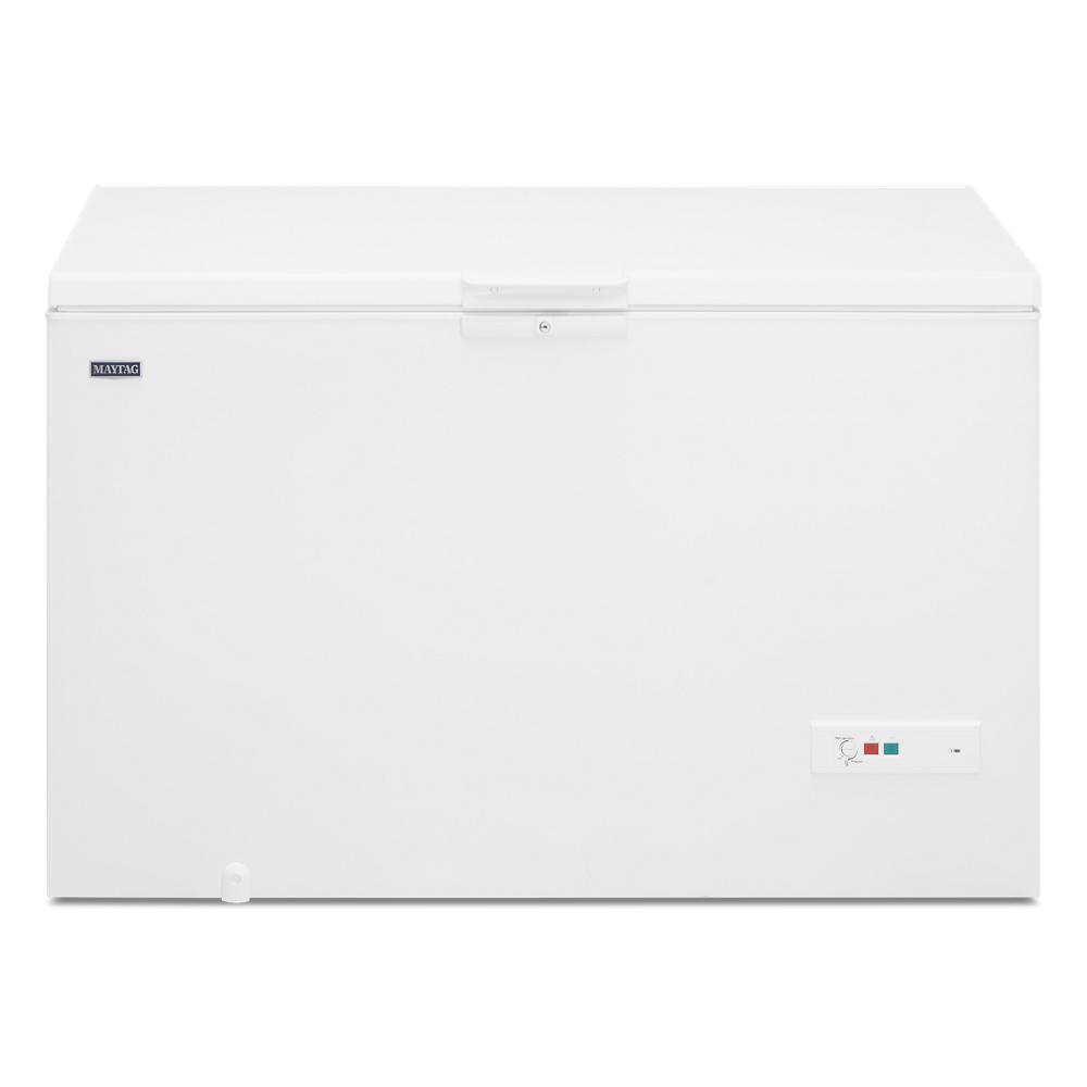 Maytag MZC5216LW Garage Ready in Freezer Mode Chest Freezer with Baskets - 16 cu. ft.