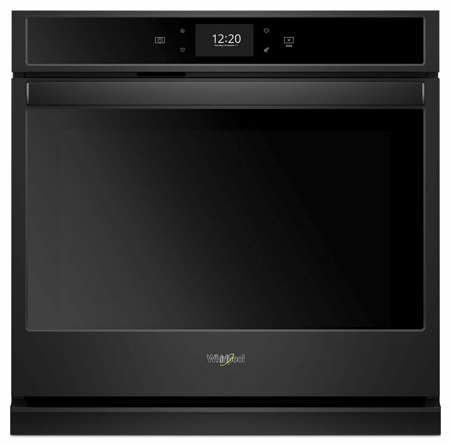 Whirlpool WOS72EC7HB 4.3 cu. ft. Smart Single Wall Oven with True Convection Cooking - Black