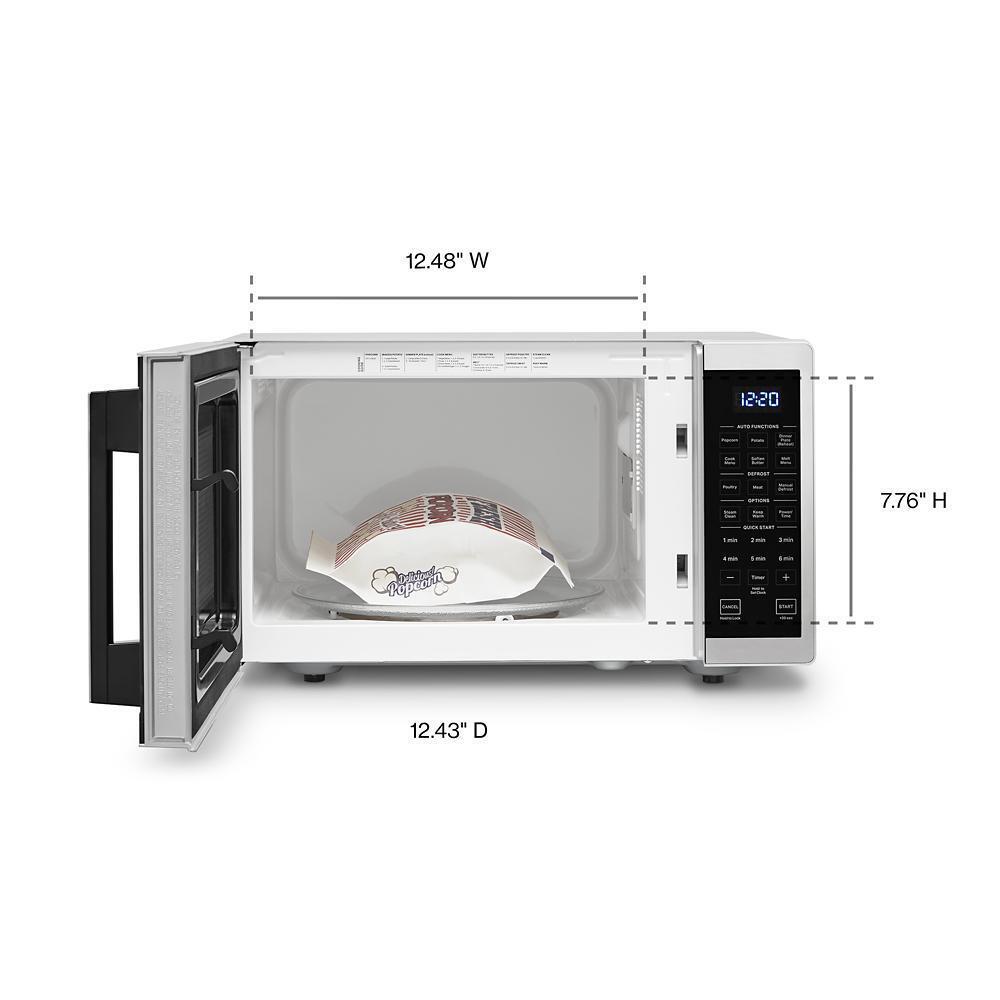 Whirlpool WMC30309LS 0.9 Cu. Ft. Capacity Countertop Microwave with 900 Watt Cooking Power