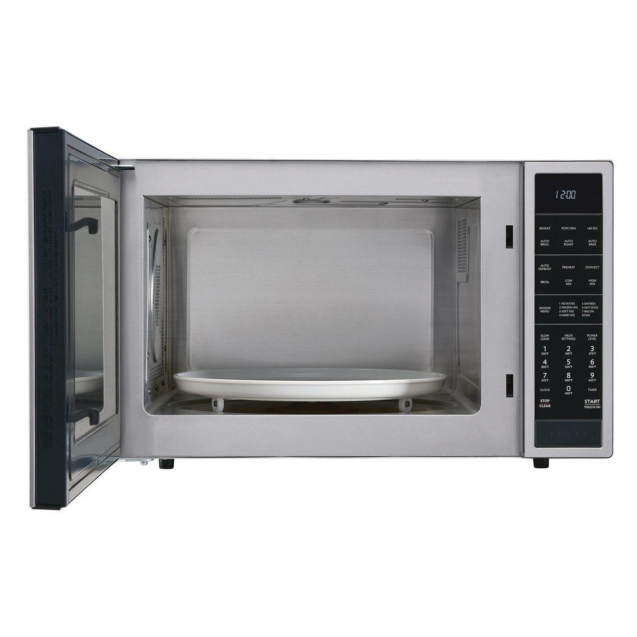 Sharp 1.5 cu. ft. 900W Sharp Stainless Steel Carousel Convection   Microwave Oven