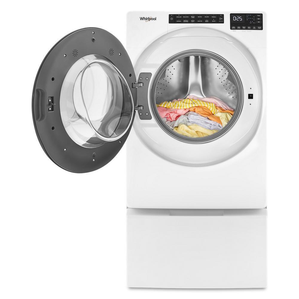 Whirlpool WFW6605MW 5.0 Cu. Ft. Front Load Washer with Quick Wash Cycle