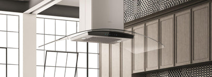Elica ECN642S3 CINGOLI Island Range Hood 36" wide - 600CFM