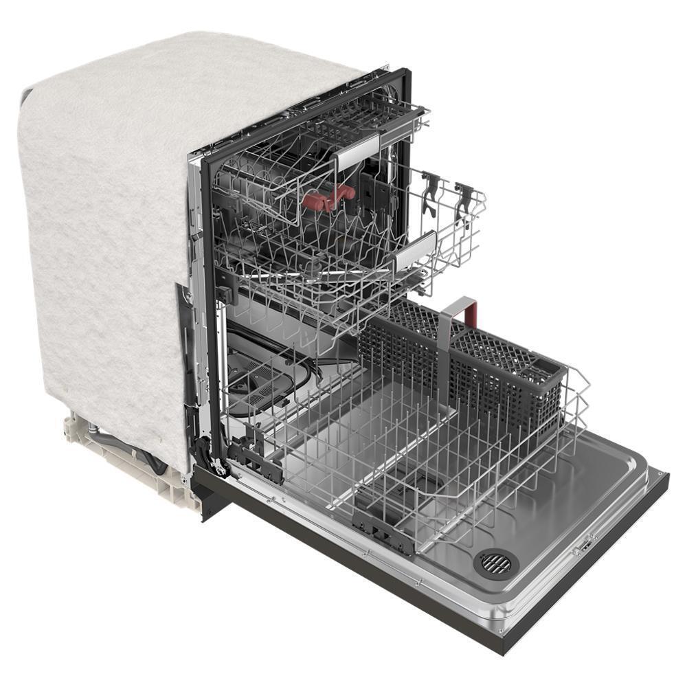 Kitchenaid KDFM404KBS 360(degree) Max Jets™ Third Rack Dishwasher with 50+ Total Wash Jets, 44 dBA