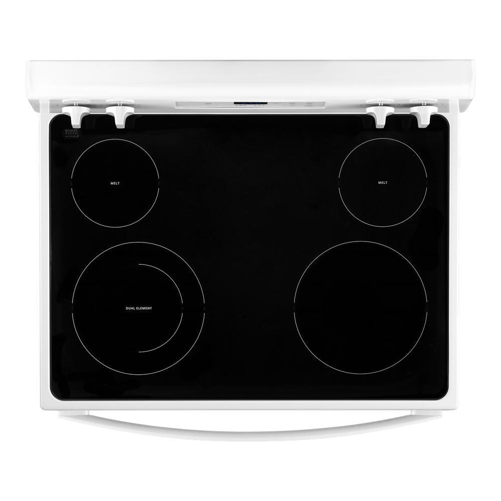 Whirlpool 5.3 cu. ft. Electric Range with Keep Warm Setting.