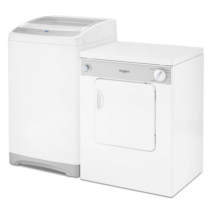 Whirlpool LDR3822PQ 3.4 cu. ft. Compact Front Load Dryer with Flexible Installation