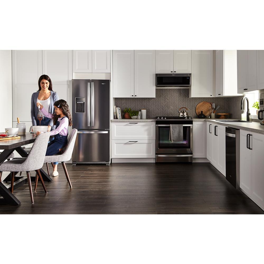 Whirlpool WRF560SEHZ 30-inch Wide French Door Refrigerator - 20 cu. ft.