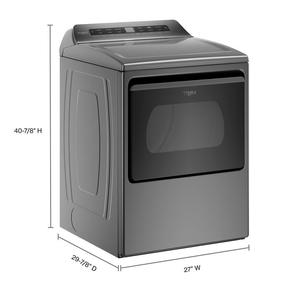 7.4 cu. ft. Smart Top Load Electric Dryer