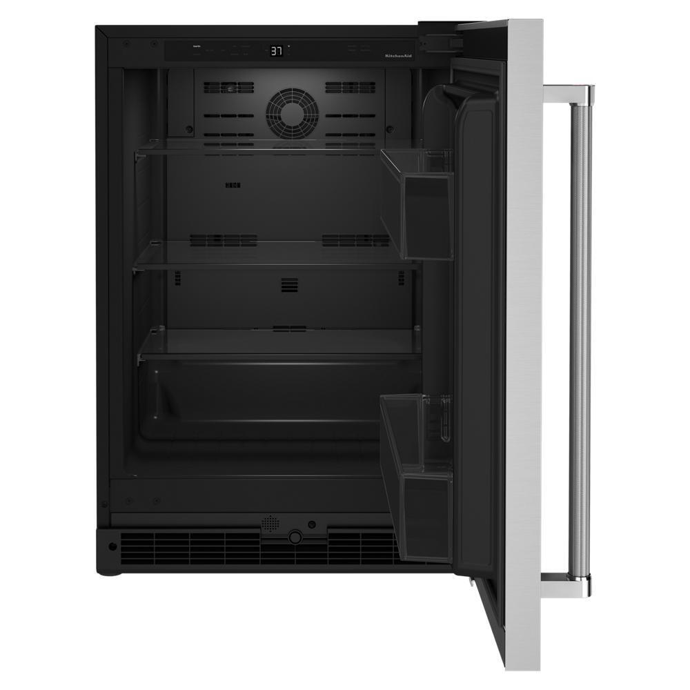 Kitchenaid KURR114KSB 24" Undercounter Refrigerator with Stainless Steel Door