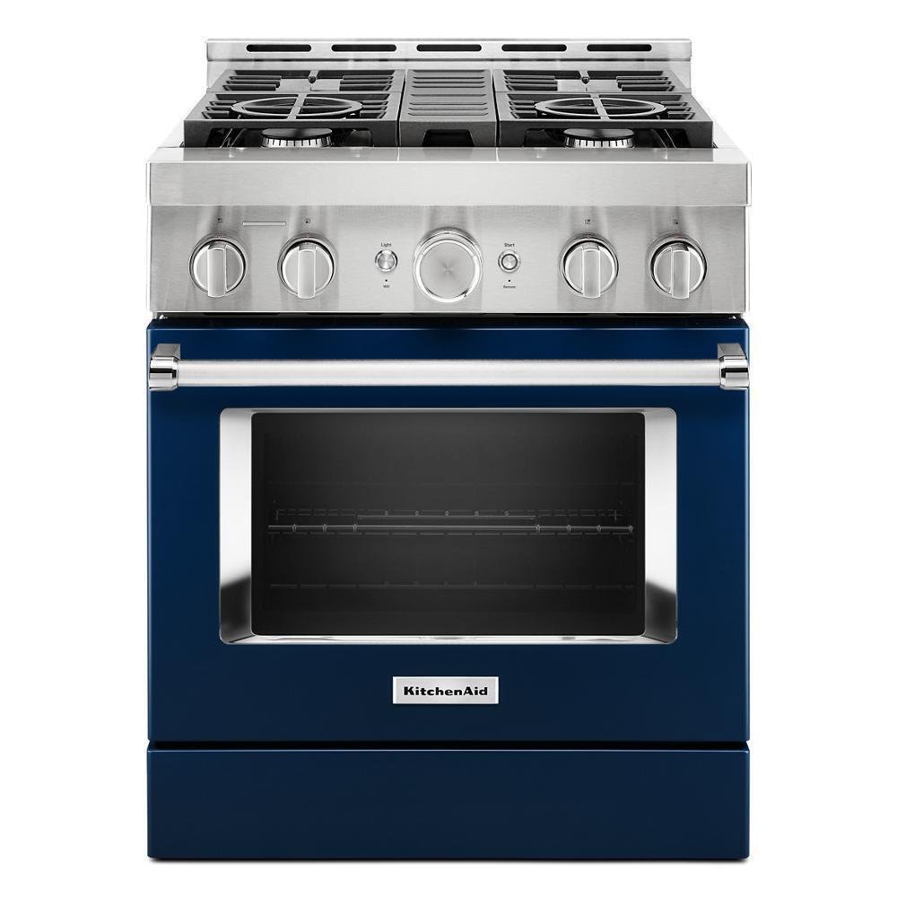 KFGC500JIB KitchenAid® 30'' Smart Commercial-Style Gas Range with 4 Burners