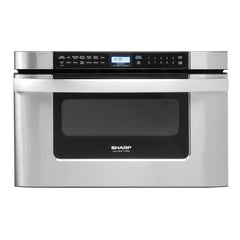 Sharp KB6524PSY 24 in. 1.2 cu. ft. 950W Sharp Easy Open Stainless Steel Microwave Drawer