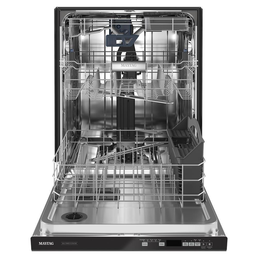 Maytag MDB8959SKB Top control dishwasher with Third Level Rack and Dual Power Filtration