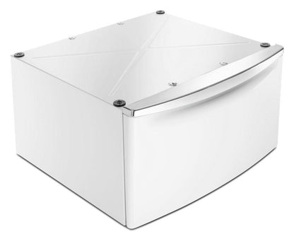 Whirlpool XHPC155XW 15.5" Pedestal for Front Load Washer and Dryer with Storage